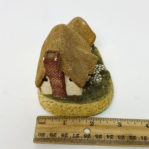 Vintage 1980 David Winter Rose Cottage Hand-Painted House Figurine Great Britain - Picture 11 of 12